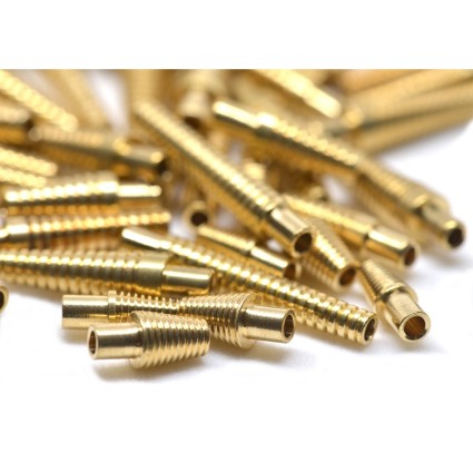Трубка Future Fly Sean Stanton Tubes G 19mm 0.9g Gold 10pcs фото 2