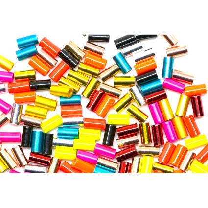 Трубка Future Fly US Tube 13mm Metallic Yellow 10pcs фото 2