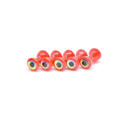 Глазки-гантели Future Fly 3D Dumbell Eye Fl Red 5.5mm 10pcs фото 1