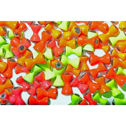 Глазки-гантели Future Fly 3D Dumbell Eye Fl Orange 4.0mm 10pcs фото 2