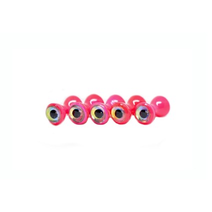 Глазки-гантели Future Fly 3D Dumbell Eye Fl Pink 4.0mm 10pcs фото 1