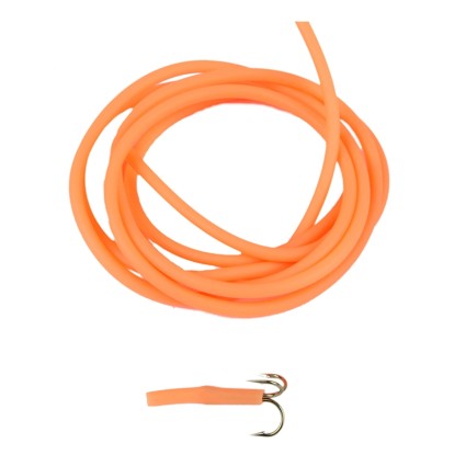 Трубка силикон Future Fly Soft Knot Control Ø2.5 Orange фото 1