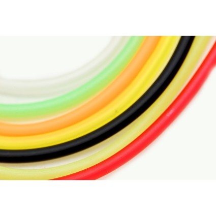 Трубка силикон Future Fly Soft Knot Control Ø2.5 Green Glow фото 2