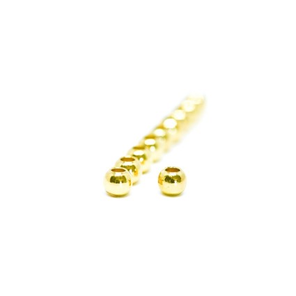Головки Future Fly Tungsten Beads 5.0mm Gold 10pcs фото 1