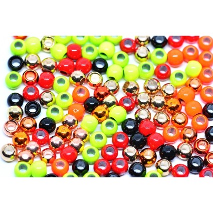 Головки Future Fly Tungsten Beads 5.0mm Metallic Golden Orange 10pcs фото 2
