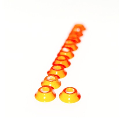 Конус Future Fly Tungsten Nano UfoDisc 4.5mm 0.18g Fl Orange 10pcs фото 1
