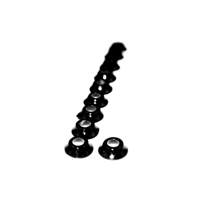 Конус Future Fly Tungsten Nano UfoDisc 4.5mm 0.18g Black 10pcs фото 1