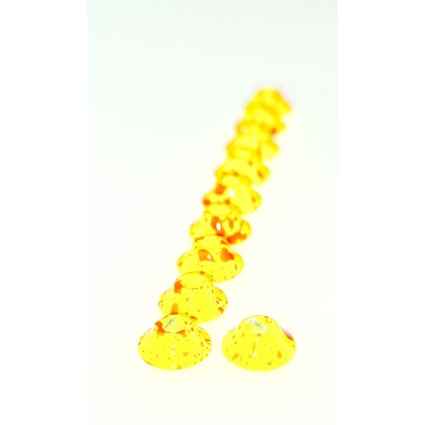 Конус Future Fly Tungsten UfoDisc 6.0mm 0.36g Pingo/Yellow 10pcs фото 1