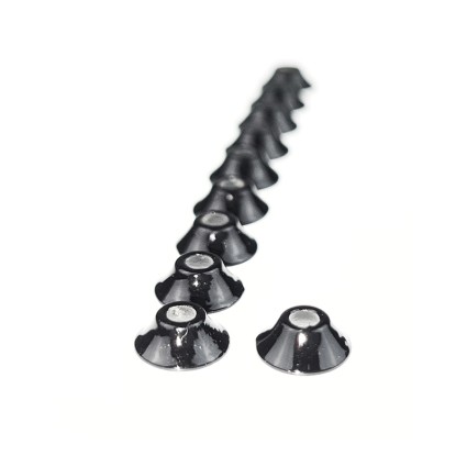 Конус Future Fly Tungsten UfoDisc 6.0mm 0.36g Black 10pcs фото 1