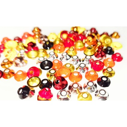 Конус Future Fly Tungsten UfoDisc 6.0mm 0.36g Metallic Red 10pcs фото 2