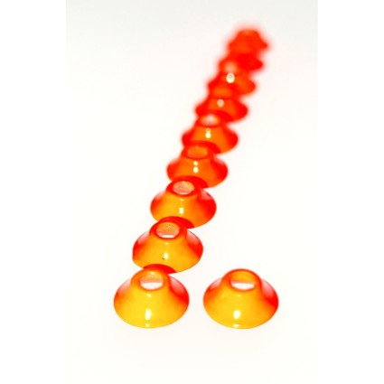 Конус Future Fly Tungsten UfoDisc 6.0mm 0.36g Fl Orange 10pcs фото 1