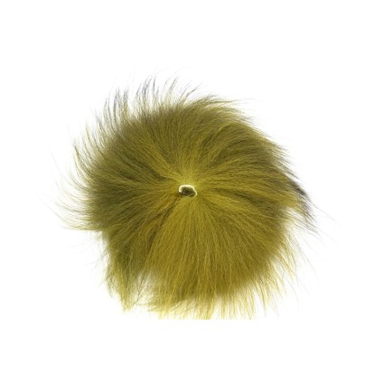 Мех мраморной лисы Future Fly Marble Fox Dark Olive фото 1