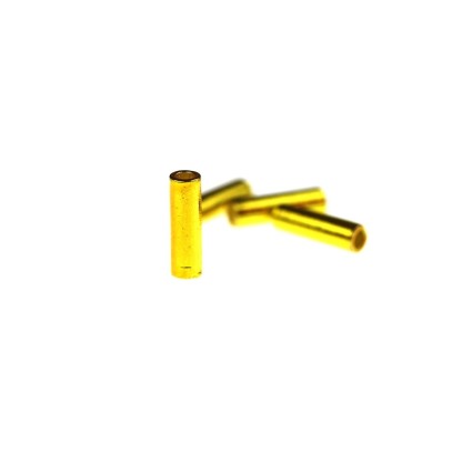 Трубки Future Fly Balance Tungsten Tubes Metallic Yellow 0.8g 10mm 10pcs фото 1