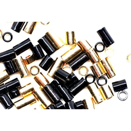 Трубки Future Fly Balance Tungsten Tubes Metallic Yellow 0.8g 10mm 10pcs фото 2