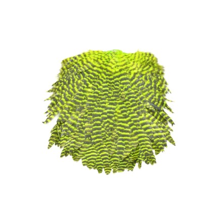 Седло Future Fly Signature Hen Saddle Chartreuse Grizzly фото 1