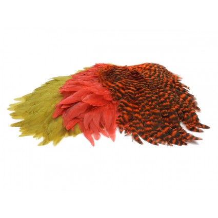 Седло Future Fly Signature Hen Saddle Chartreuse Grizzly фото 2