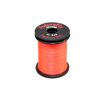 Нитки Future Fly Thread Signature 200+ 10/0 Fl Red фото 1