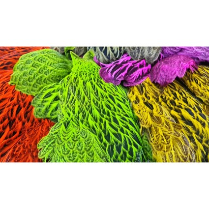 Скальп Future Fly Freshwater Hen Capes Yellow фото 2