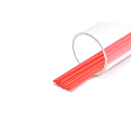 Трубка Future Fly Tube 3mm Soft CC Red 10x200mm фото