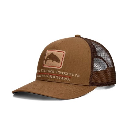 Бейсболка SIMMS Double Hole Icon Trucker Jasper фото