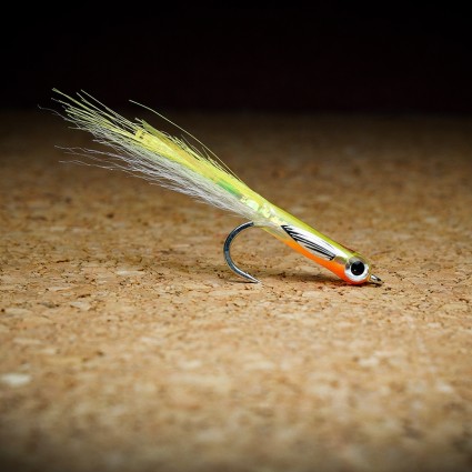 Муха нахлыст TFF 3D Minnow Bonito #1 Fl Yellow фото