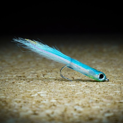 Муха нахлыст TFF 3D Minnow Bonito #2 Lt Blue Back фото