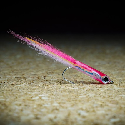 Муха нахлыст TFF 3D Minnow Bonito #2 Pink Back фото