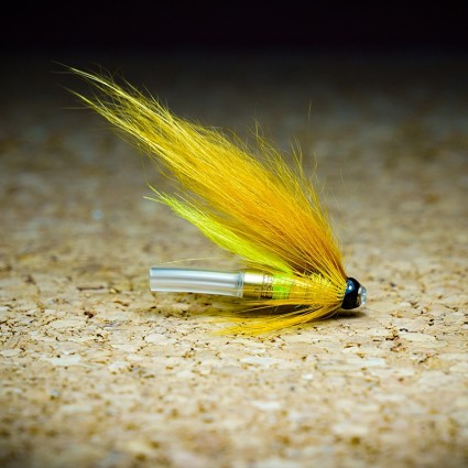 Муха лососевая TFF Banana Fly 5cm Brass Tube 16mm фото