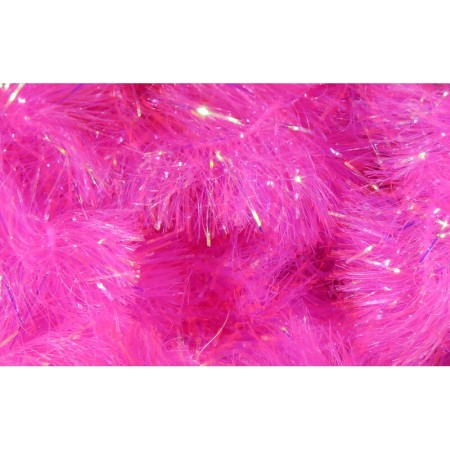 Синель Hareline Wide Frizzle Chenille 20mm #131 Fl Fuchsia фото