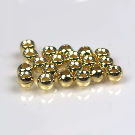 Головки TFF Tungsten Beads Regular Gold 5.5mm 1.1g 10pcs фото