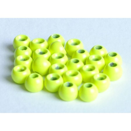 Головки TFF Tungsten Beads Regular Fl Yellow 3.8mm 0.45g 10pcs фото