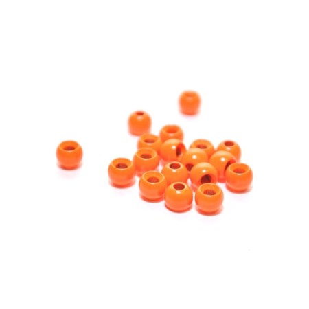 Головки TFF Tungsten Beads Regular Fl Orange 3.8mm 0.45g 10pcs фото