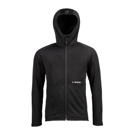 Жакет Loop Rosto V2 Full Zip Hoodie Soft Black M фото