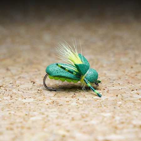 Муха нахлыст CRM May Bug #8 Olive/Chartreuse фото