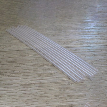 Трубка KS Long Plastic Tube Small Clear 2.5mm 15x200mm фото