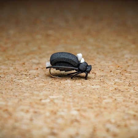 Муха нахлыст TFF KS Beetle Black #12 фото
