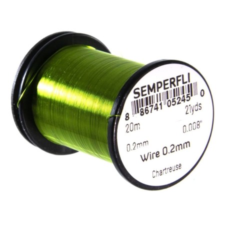 Проволока Semperfli Wire 0.2mm Small Chartreuse фото
