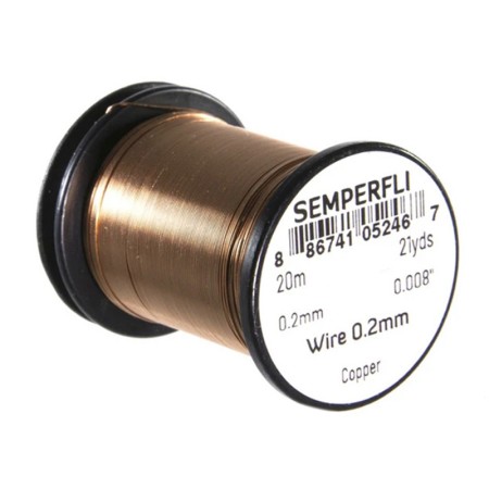Проволока Semperfli Wire 0.2mm Small Copper фото