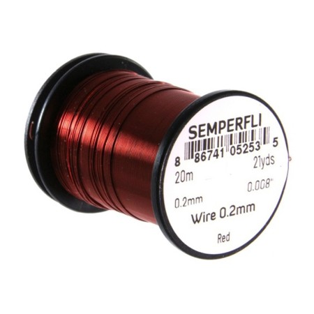 Проволока Semperfli Wire 0.2mm Small Red фото