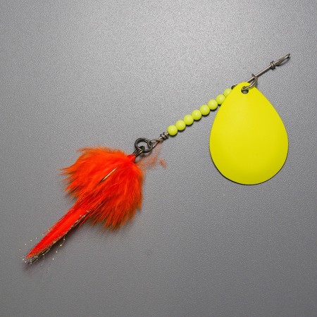 Блесна вращающаяся Colorado Fluo Chartreuse #6 фото