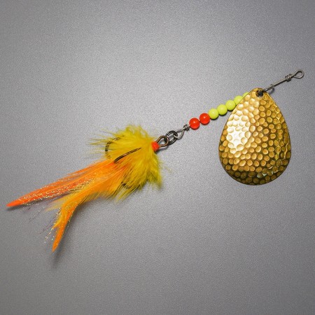 Блесна вращающаяся Colorado Hammered Gold #7 фото