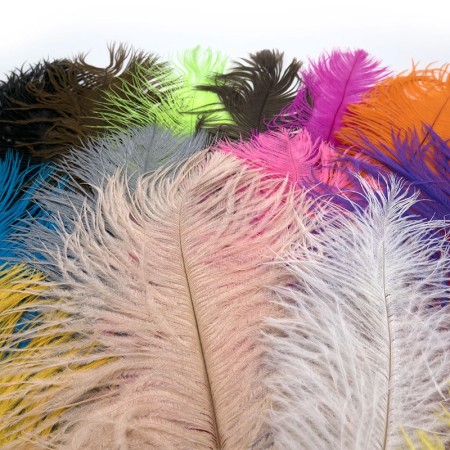 Перо страуса Hareline Ostrich Herl Pink фото