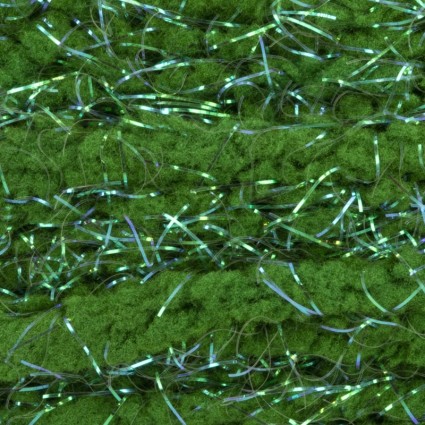 Синель Semperfli Guard Hair Chenille Peacock Green фото 2
