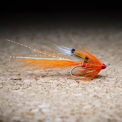 Муха лососевая TFF Ally's Shrimp AH428 Gold Hook #6 фото