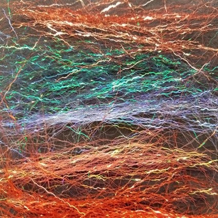 Волокна Hareline Ripple ICE Fiber #344 Silver фото 2