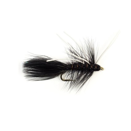 Муха Hareline UV2 Krystal Bugger Black #8 фото