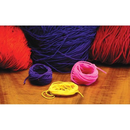 Синель Hareline Velvet Chenille Small #129 Fl Fire Orange фото 2