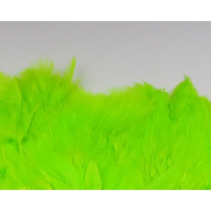 Скальп Hareline Soft Hackle Marabou Patch #54 Chartreuse фото 1