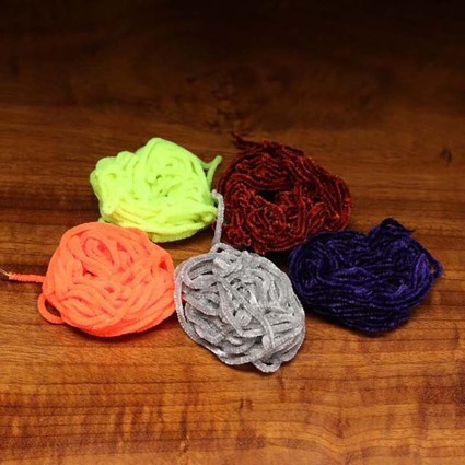 Синель Hareline Chenille Fine Fuchsia Purple фото 2