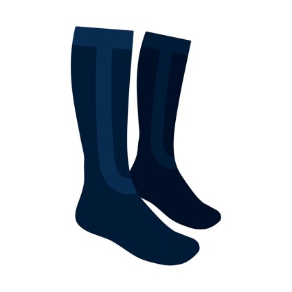Носки Loop Merino Warm Wading Sock Navy/Petrol 40-42 фото
